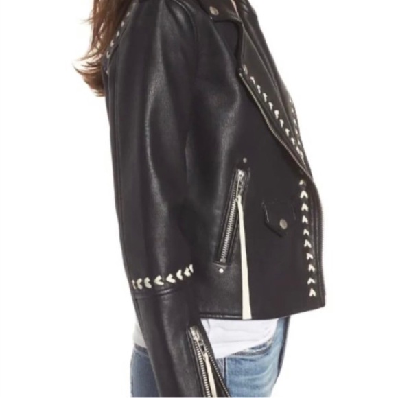 LIKE NEW!! Blanknyc Black Leather Jacket - Picture 2 of 5